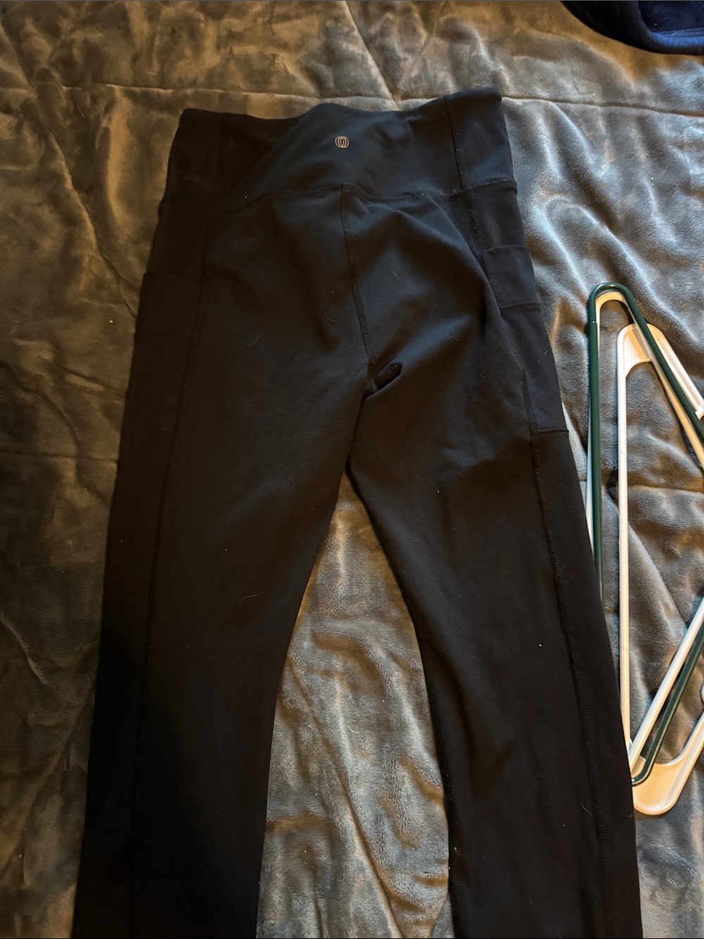 Fabletics Black Women's Track Pants with Side Pockets